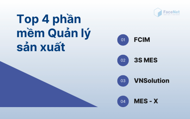 Top 4 phần mềm quản lý sản xuất