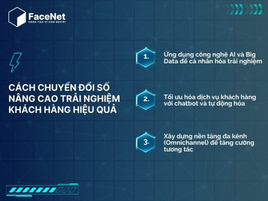 cách chuyển đổi số để tăng trải nghiệm khách hàng