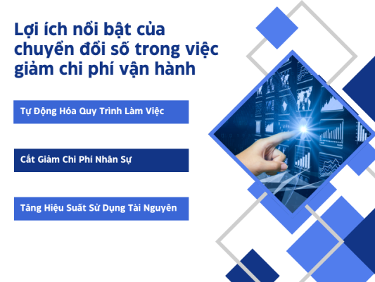 chuyển đổi số giúp giảm chi phí vận hành như thế nào?