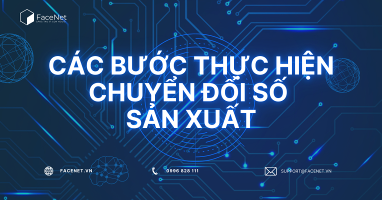 Các bước thực hiện Chuyển Đổi Số Sản Xuất